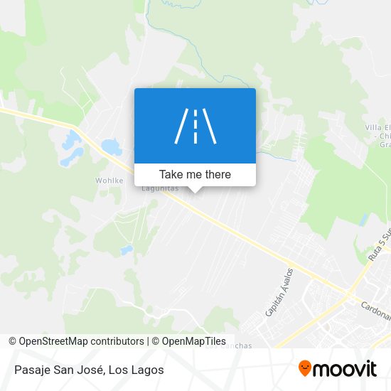 Mapa de Pasaje San José