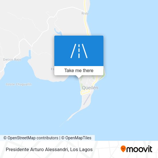 Mapa de Presidente Arturo Alessandri