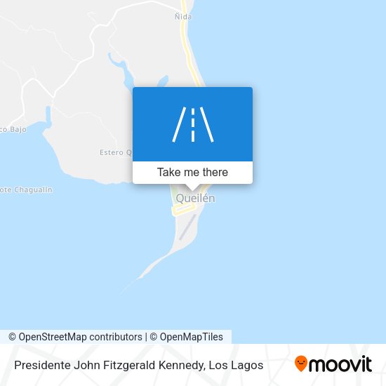 Presidente John Fitzgerald Kennedy map