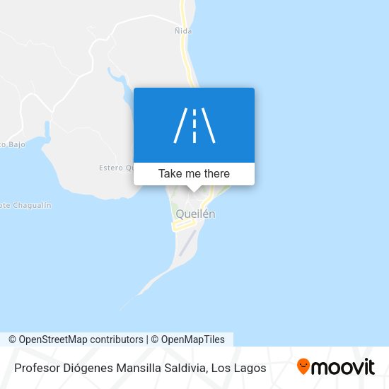 Profesor Diógenes Mansilla Saldivia map