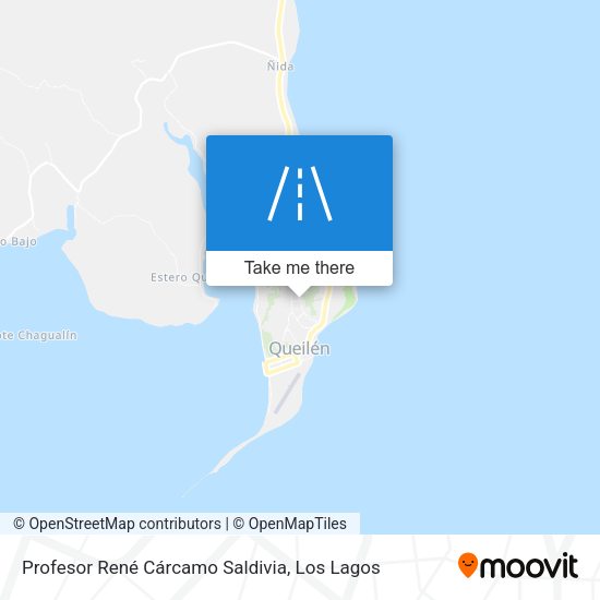 Profesor René Cárcamo Saldivia map