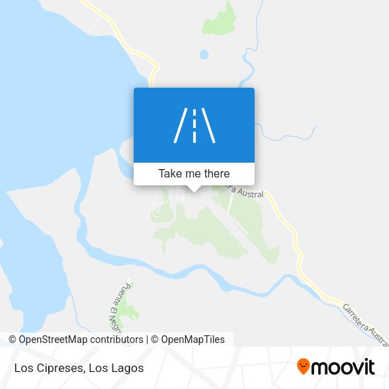 Mapa de Los Cipreses