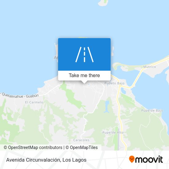 Mapa de Avenida Circunvalación