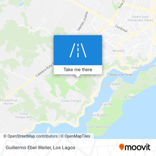 Mapa de Guillermo Ebel Weiler