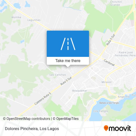 Mapa de Dolores Pincheira