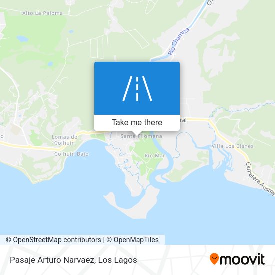 Pasaje Arturo Narvaez map