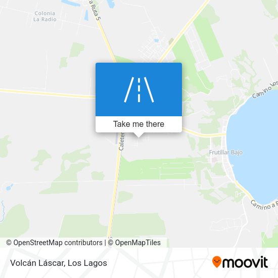 Volcán Láscar map