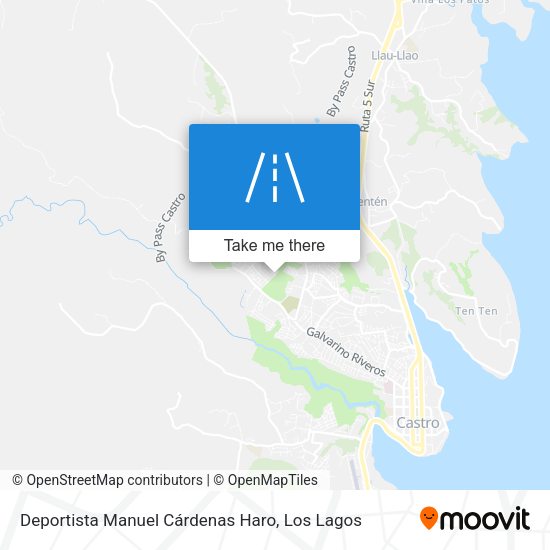 Deportista Manuel Cárdenas Haro map