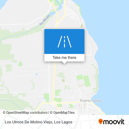 Los Ulmos De Molino Viejo map