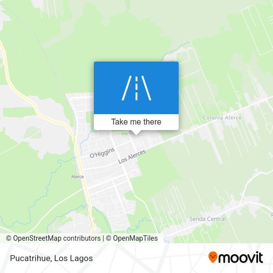Mapa de Pucatrihue