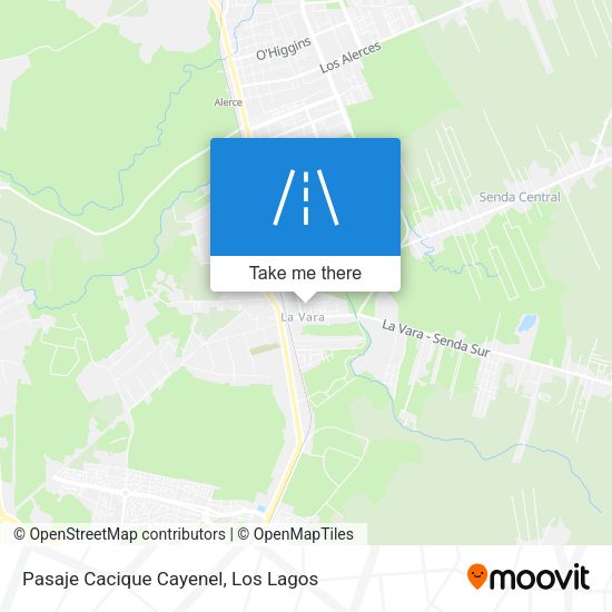 Pasaje Cacique Cayenel map