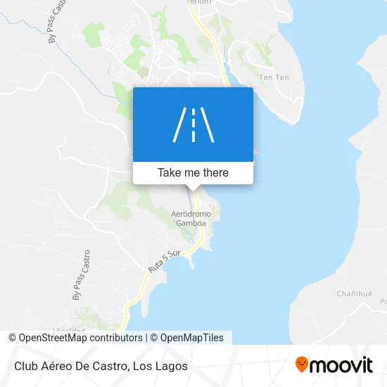 Mapa de Club Aéreo De Castro