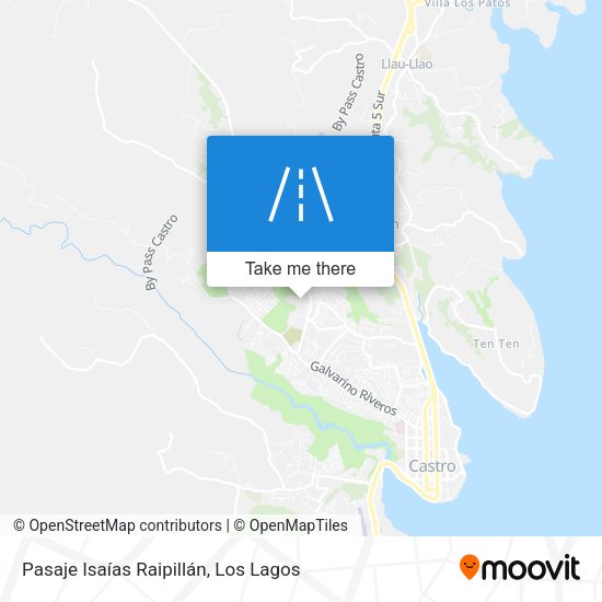 Pasaje Isaías Raipillán map