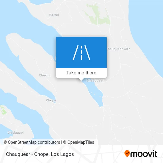 Chauquear - Chope map