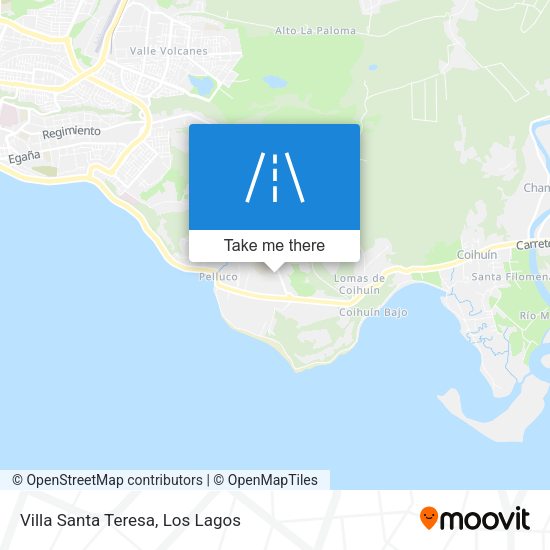 Villa Santa Teresa map