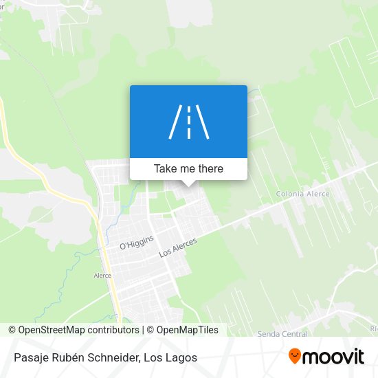Pasaje Rubén Schneider map
