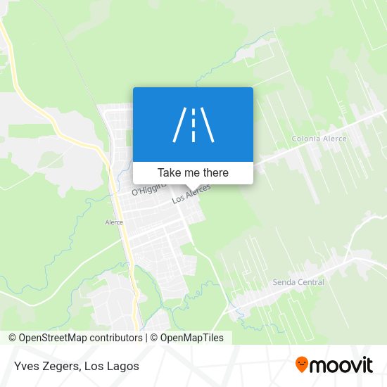 Mapa de Yves Zegers