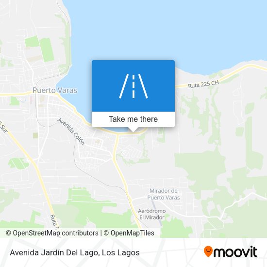Avenida Jardín Del Lago map