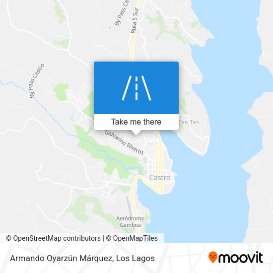 Armando Oyarzún Márquez map