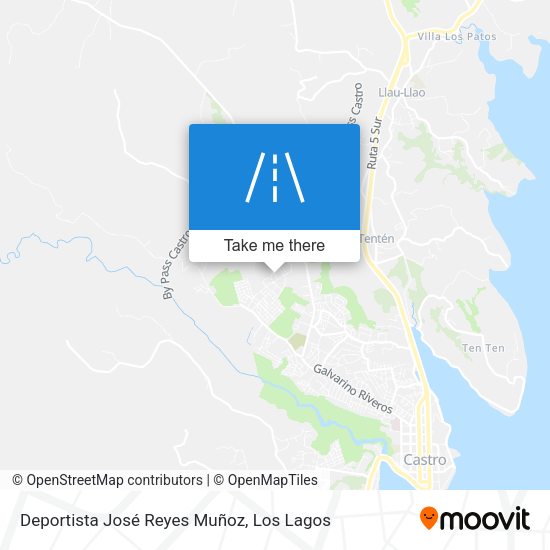 Mapa de Deportista José Reyes Muñoz