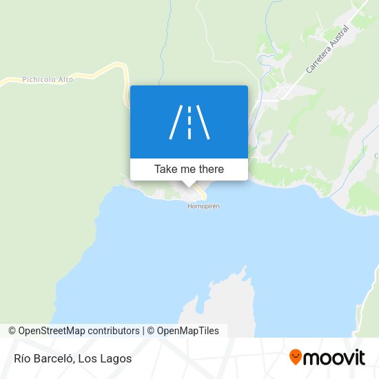 Río Barceló map