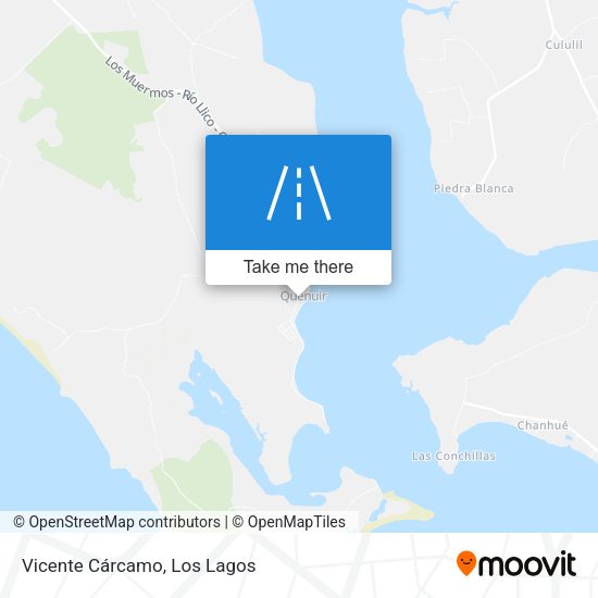 Mapa de Vicente Cárcamo