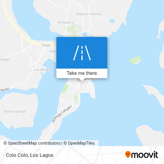 Colo Colo map