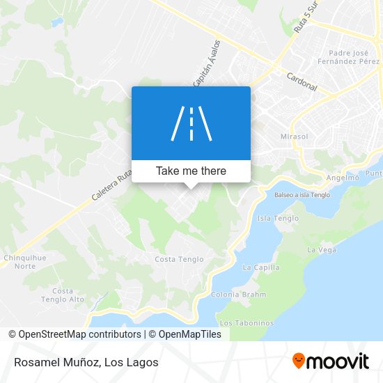 Mapa de Rosamel Muñoz