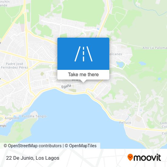 Mapa de 22 De Junio