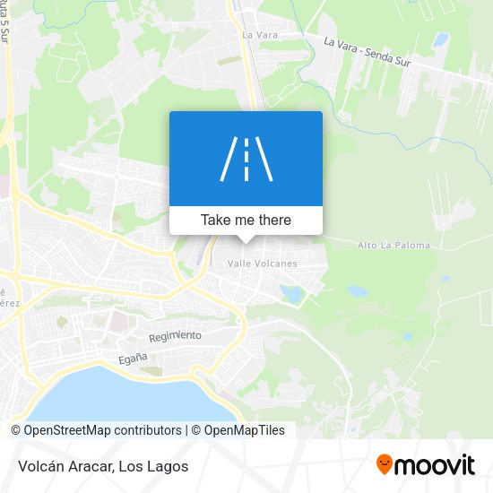 Mapa de Volcán Aracar