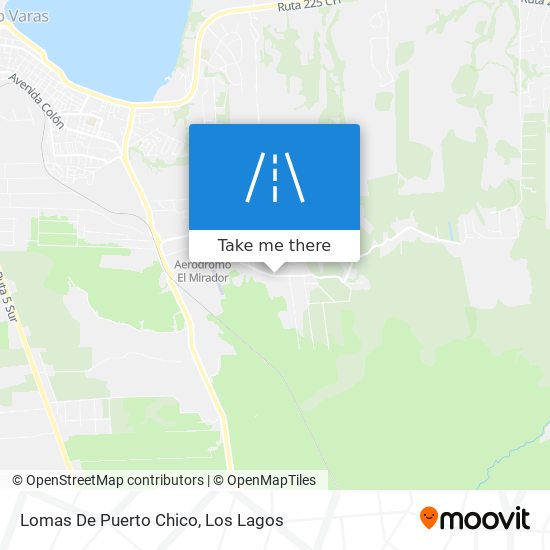 Lomas De Puerto Chico map