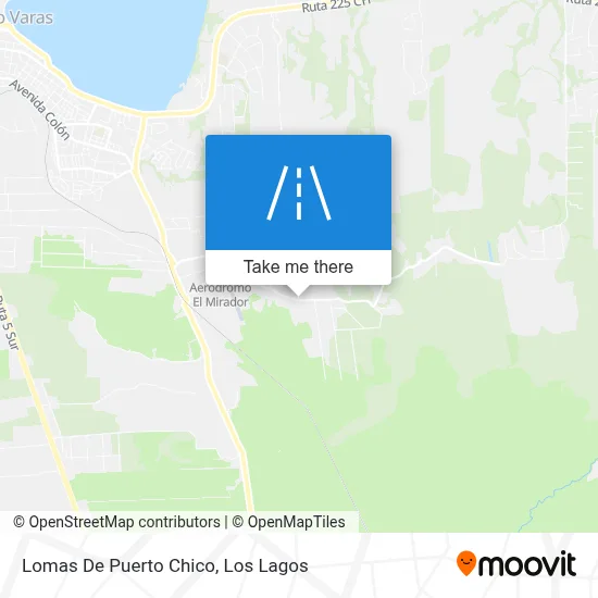 Lomas De Puerto Chico map