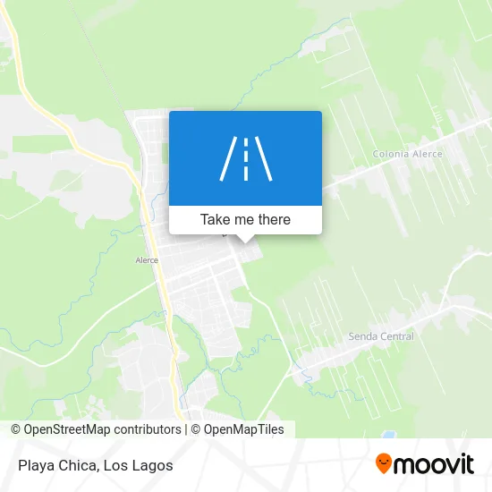 Playa Chica map