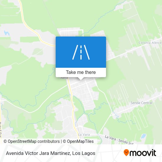 Avenida Víctor Jara Martínez map