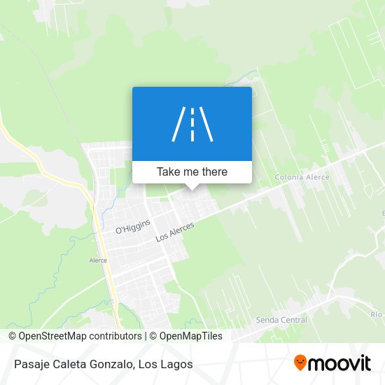 Mapa de Pasaje Caleta Gonzalo