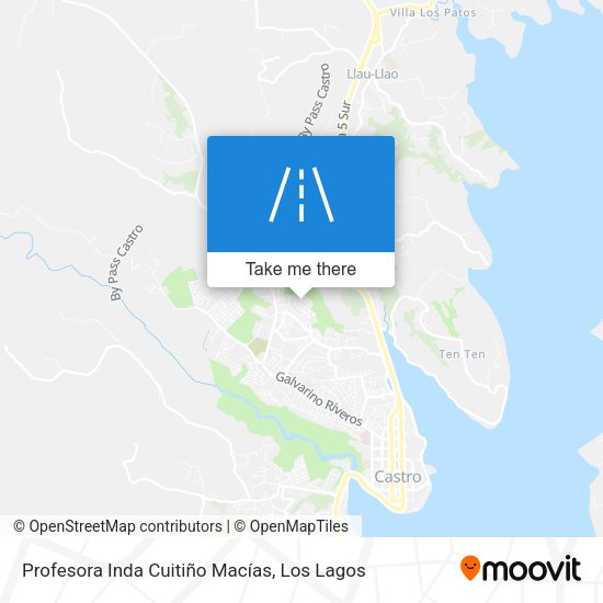 Profesora Inda Cuitiño Macías map