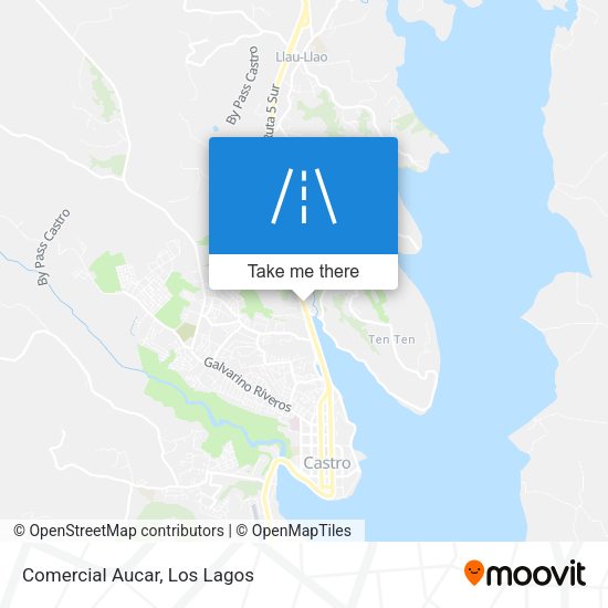 Comercial Aucar map