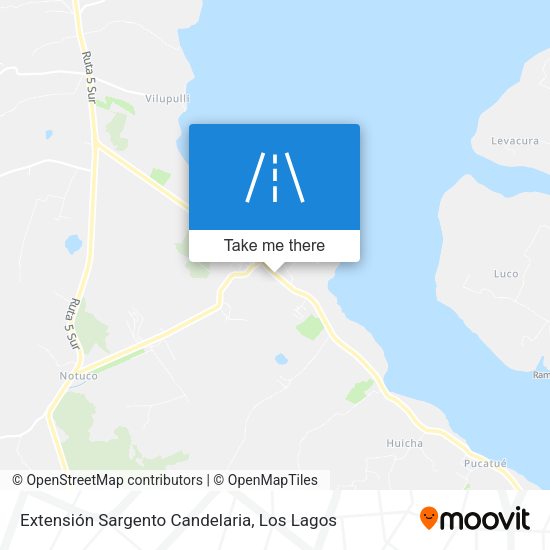 Mapa de Extensión Sargento Candelaria