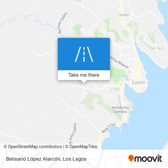 Mapa de Belisario López Alarcón