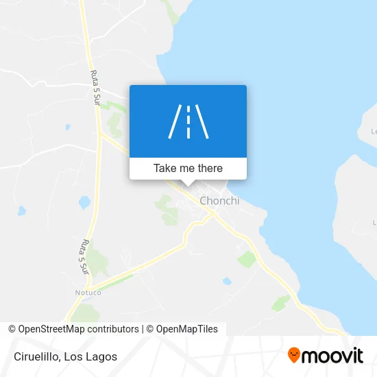 Mapa de Ciruelillo