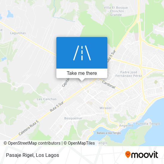 Mapa de Pasaje Rigel