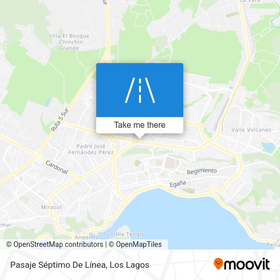 Pasaje Séptimo De Línea map