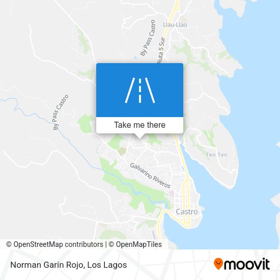 Mapa de Norman Garín Rojo