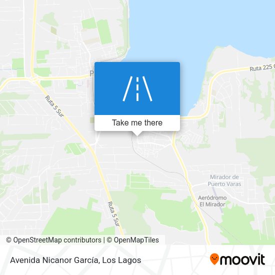 Mapa de Avenida Nicanor García
