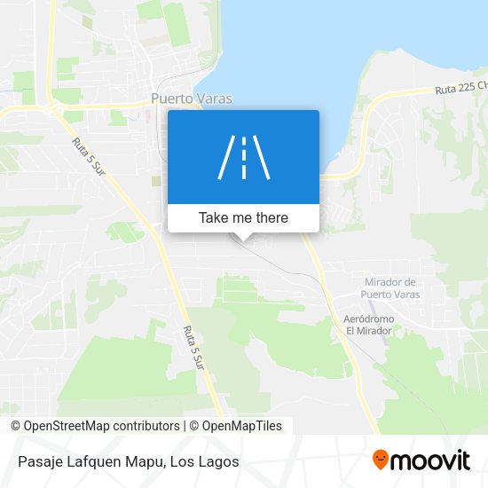 Mapa de Pasaje Lafquen Mapu