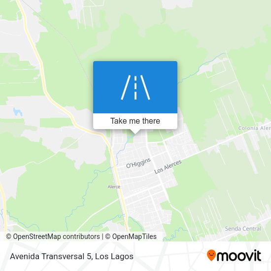 Mapa de Avenida Transversal 5