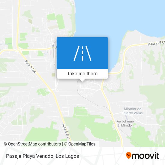 Mapa de Pasaje Playa Venado