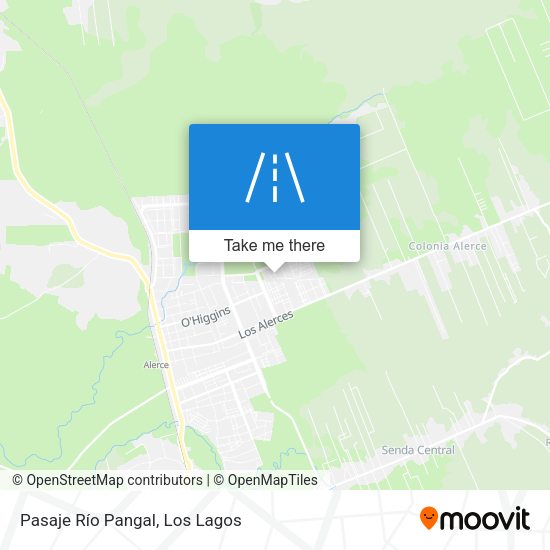 Pasaje Río Pangal map