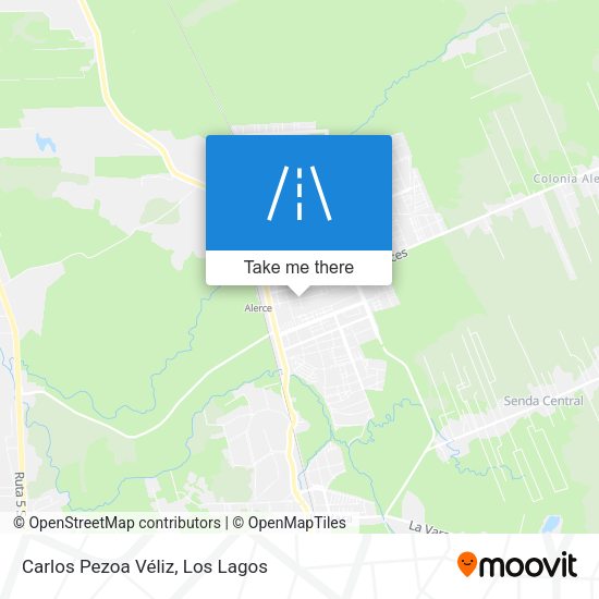 Carlos Pezoa Véliz map