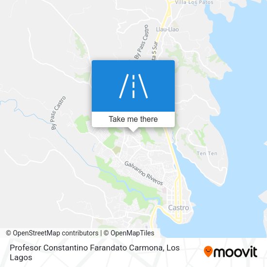 Mapa de Profesor Constantino Farandato Carmona